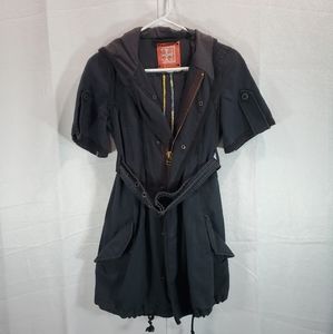 Free People Hooded Utility Jacket Size 0/XS